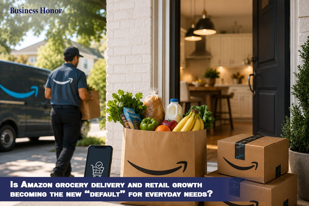 Is Amazon grocery delivery and retail growth becoming the new &ldquo;default&rdquo; for everyday needs?